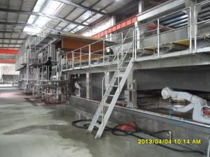 2011年2月，嵊州天宇紙業(yè)4000/350普瓦紙機(jī)順利出紙